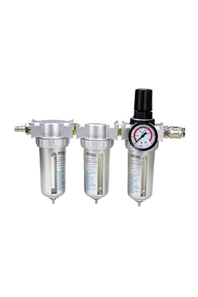 Kraft&dele Filtru de aer cu uscător și reductor, 1/2”, 10 bar, 1750 l/min