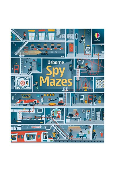 Usborne Carte pentru copii - Labirinturi de spioni