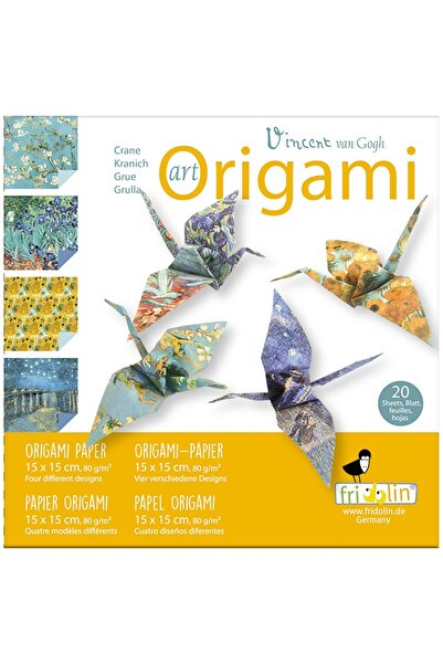 Fridolin Origami pasari design Van Gogh,