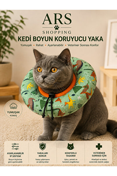 yalıpet Kedi Köpek Boyunluk - Koruyucu Elizabeth Yaka & Tırnak Kesme Yardımcı...