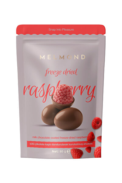 Melmond Sütlü Çikolatalı Freeze Dried Ahududu Draje