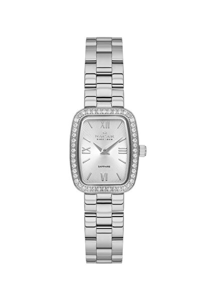 Nacar Sapphire Glass Silver Women's Watch Nc08-29420739-Asms