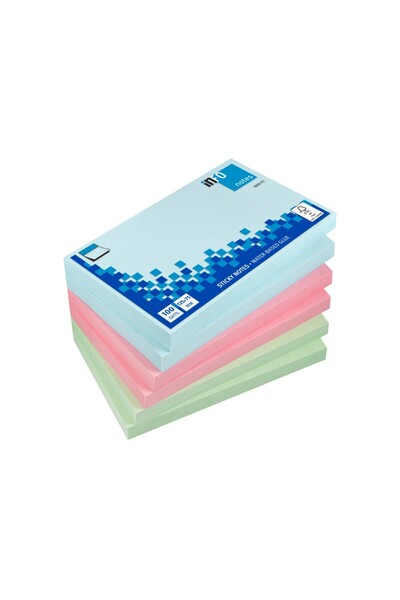 INFO NOTES Notițe adezive Harmony 125 x 75 mm - 100 coli - 5655