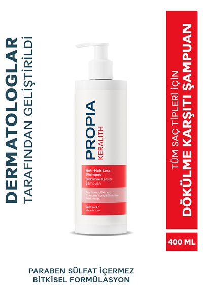 Propia Keralith Saç Dökülmesine Karşı Şampuan 400 ml | Dökülme Karşıtı Saç Ba...