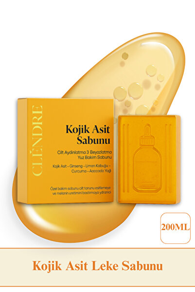 CLENDRE Kojik Asit Sabunu – Leke & Cilt Tonu Eşitleyici 85 GR