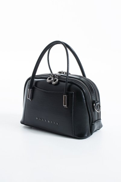 DEV 3 ADAM Black Two-Compartment Stylish and Elegant Women's Shoulder and Crossbody Bag