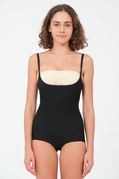 LoraDream Corset pentru femei cu decupaj laser și piept deschis LD3021