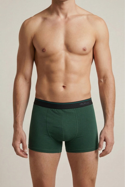 OBJE Erkek Haki XMAX Strech Boxer