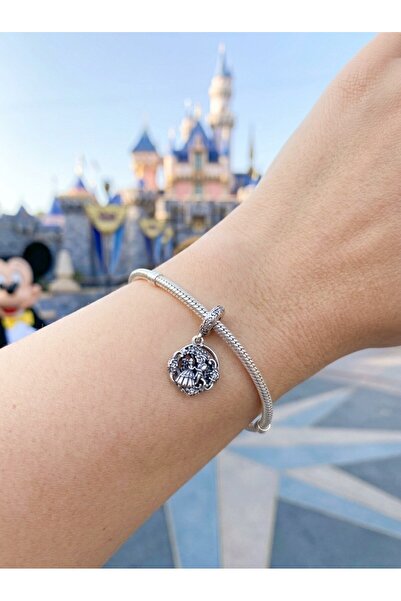 My Story Disney Dans Eden Güzel Ve Çirkin Sallantılı Gümüş Charm