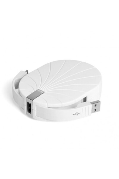 Lexon External Battery Charger Bali 10,000mAh built-in USB and USB-C cables w...