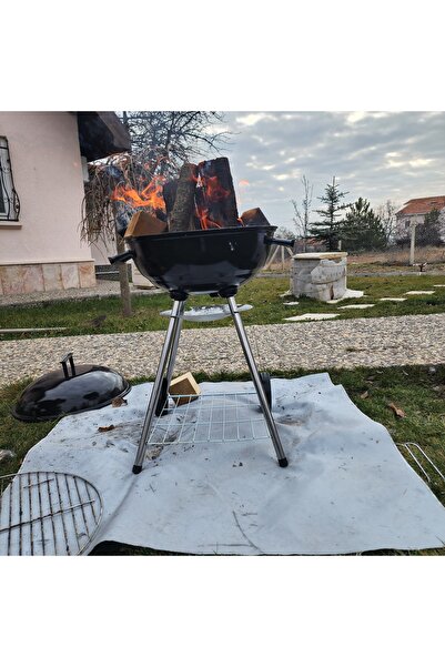 Genel Markalar Kamp Ocağı Kamp Ateşi Kamp Sobası Altı Yanmaz 3 Katlı Mat 1mx1m