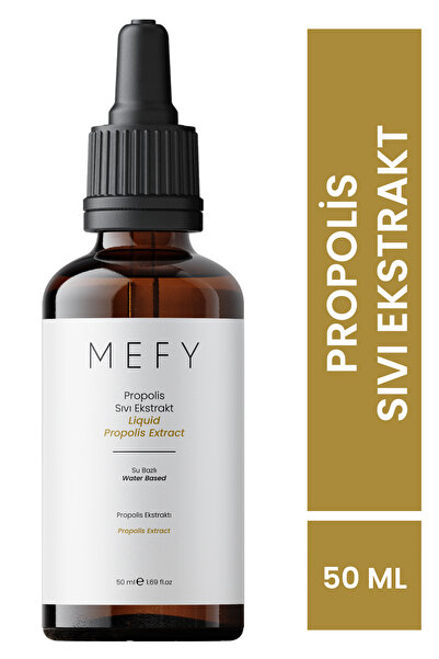 Mefy Sıvı Propolis Ekstraktı Su Bazlı 50 ml