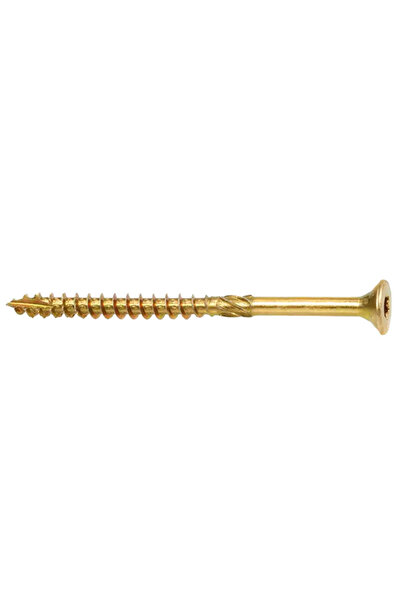 Evotools Șurub de tâmplărie cu cap hexagonal înecat, placat cu zinc, tip H - ...
