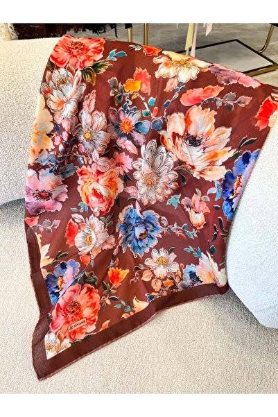 Modario Si̇yane Natural Scarf Pattern 4 - 10
