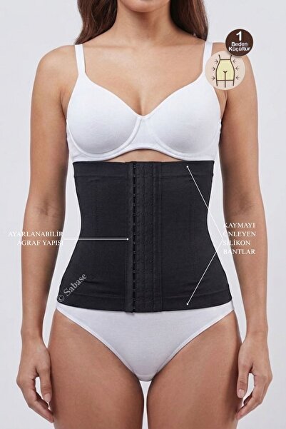 Sabase Elite Stitch-Free Silicone Waist Hugging Abdomen and Belly Shaping / S...