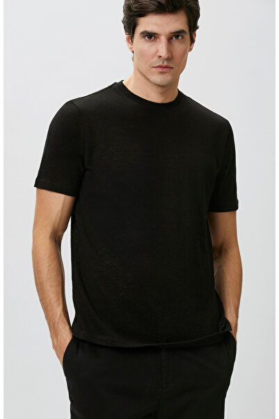 Network Siyah Basic T-shirt