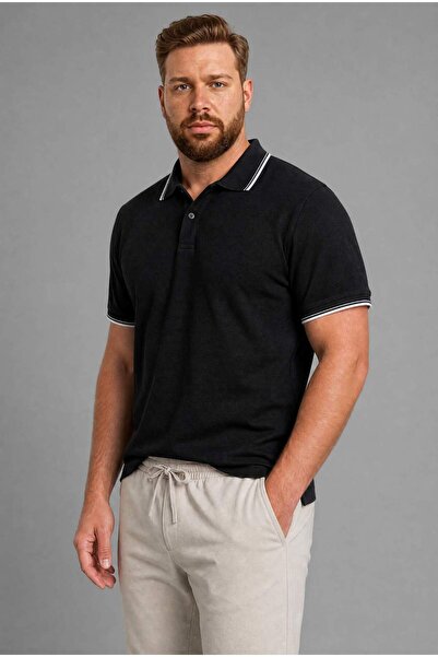 DeFacto Tricou polo cu croială normală, mărime mare H1474AX26SP