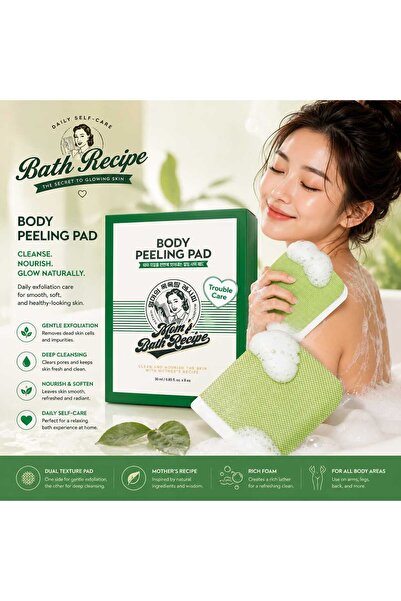 Moms Bath Recipe Mom's Bath Recipe 8pcs Korean Body Peeling Pad Original