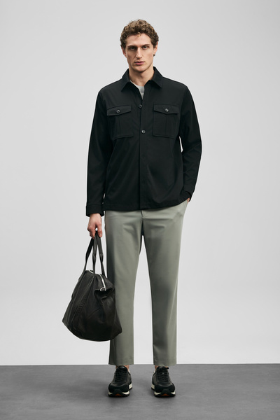 Lufian Remy Smart Erkek Chino Pantolon Slim Fit Gri