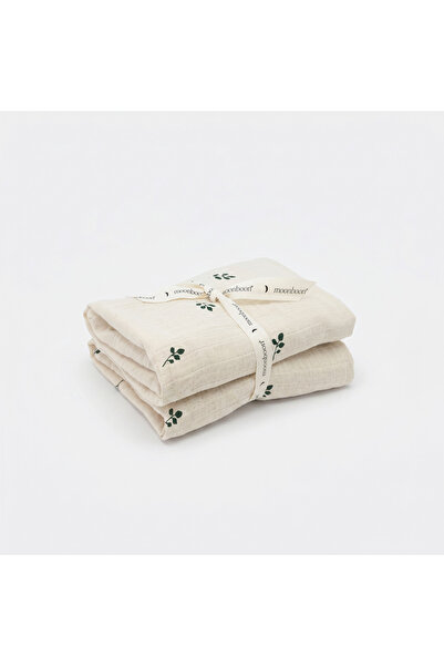 Moonboon Organic Muslins in Soft Texture – 100% GOTS-Certified Cotton Baby Mu...