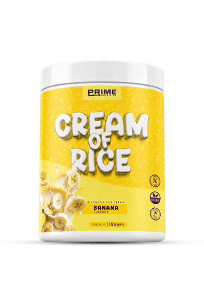 Prime Nutrition Cream Of Rice 750 gram Banana (Muz Aromalı)