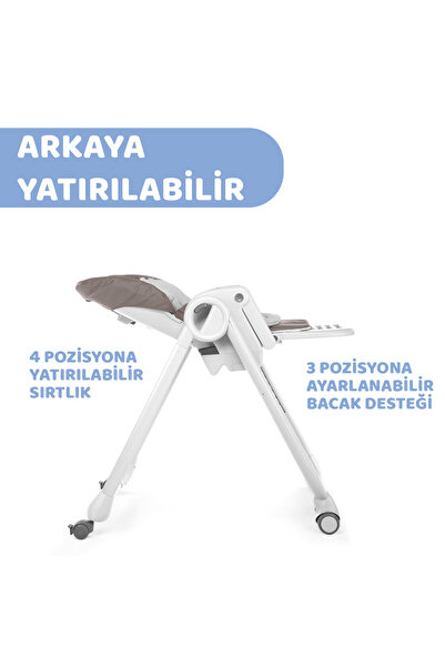 Chicco Polly Magic 0+ Ay Katlanabilir -Yükseklik Ayarlı- Mama Sandalyesi & Ana Kucağı