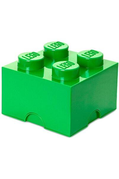 LEGO Cutie de depozitare verde închis 2x2
