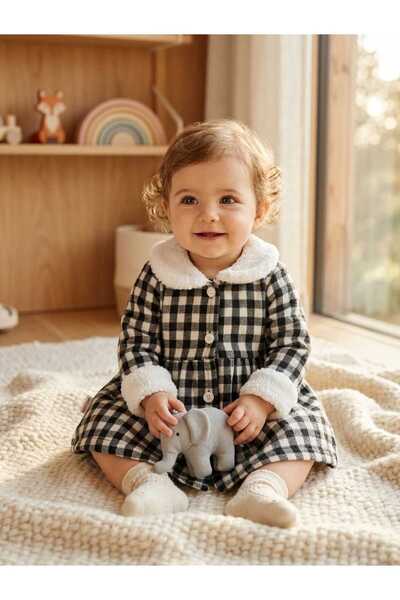 ciobaby Kız bebek kışlık elbise