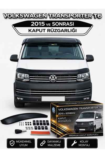Genel Markalar Volkswagen Transporter T6 2015 Ve Sonrası Kaput Rüzgarlığı Ön ...