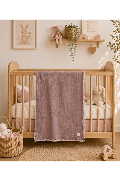 Gleam Atelier 4 Layer Muslin Blanket Cotton Softness Baby Kids Muslin Blanket...