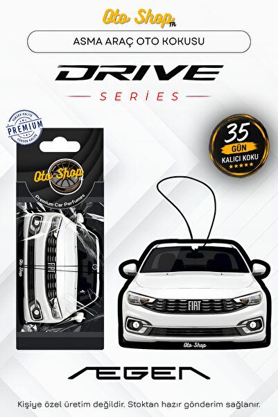 OTOSHOPTR FIAT EGEA Araba Kokuları Drive Serisi Oto Araç Kokusu (Beyaz)