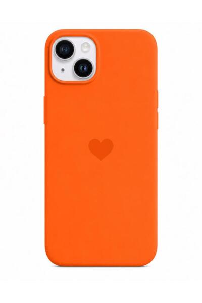 3GEN CASE iPhone 13/14/15 Uyumlu Logo Kalp Desenli Renkli Lansman Kılıf İçi K...