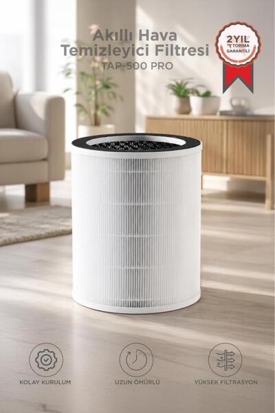 Torima Akıllı Hava Temizleyici Filtresi TAP-500 Pro Gri Filtre