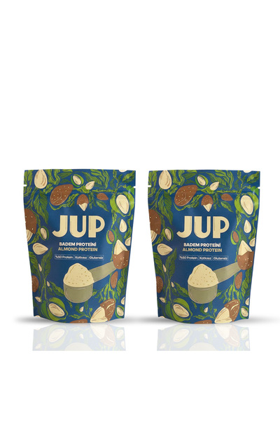 JUP FOOD 100% Badem Içerikli Bitkisel Protein Tozu / Yüksek Proteinli Badem U...