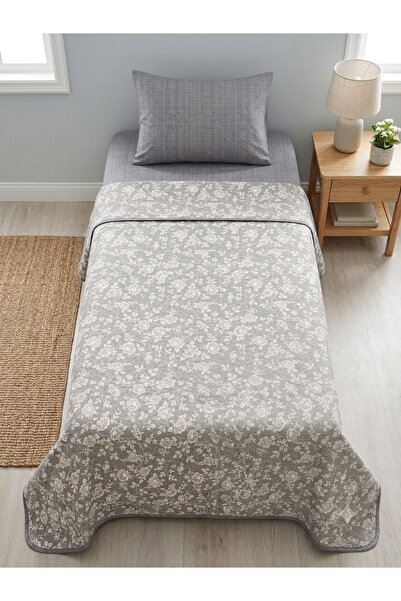ŞENER HOME Set de lenjerie de pat cu model floral vintage, elastic, pentru o ...