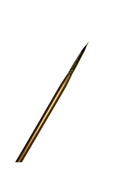 Pinart Kolinsky Natural Chambered Tile Polishing Brush, Size M, 1 Piece