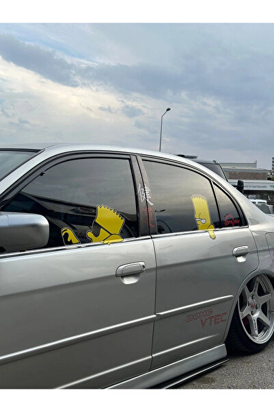 TKY Simpsons Cam Sticker Otomobil Dekoru