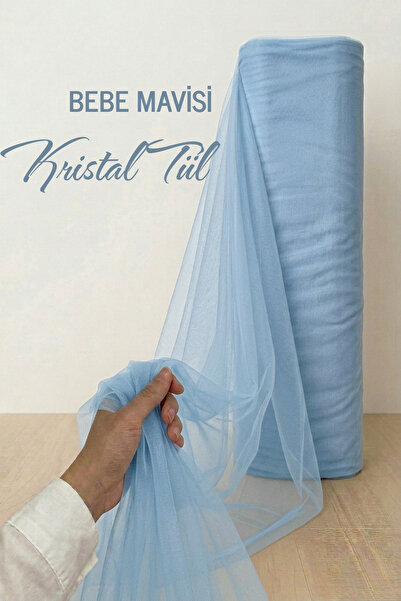 AZREN STORE Baby Blue Decoration Tulle, Bundle Tulle, Engagement Tulle, Bride...