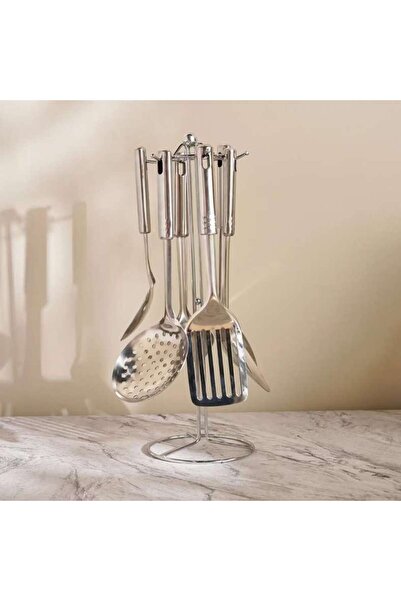 PAN HOME Berger 7-piece Utensils Set - Chrome