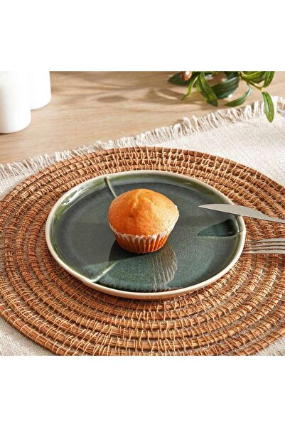 PAN HOME Casafina Stoneware Side Plate Dia20.2cm - Dark Green