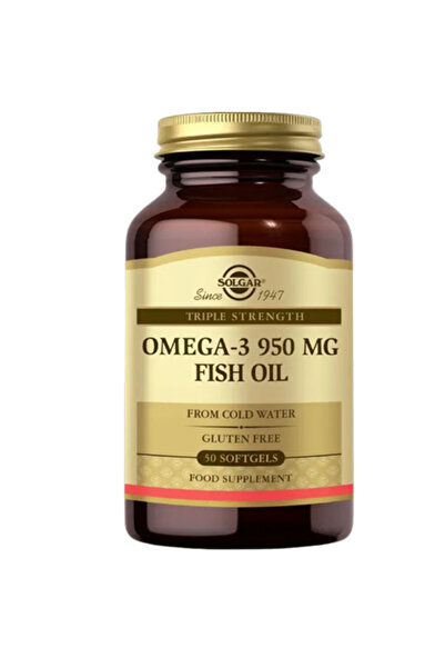 Solgar Omega 3 950 mg 50 Kapsül 1 Adet