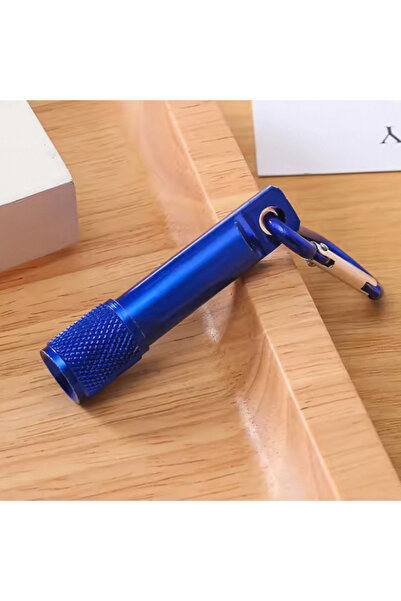 Choice Button Electronic Blue WHITE Mini Torch Keychain Pendant with battery ...