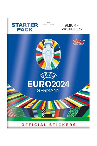 Genel Markalar UEFA Euro 2024 Almanya Çıkartma Albümü ve 3 Paket Sticker