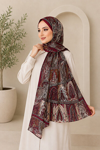 MACMODA Retro Desenli Tesettür Şal