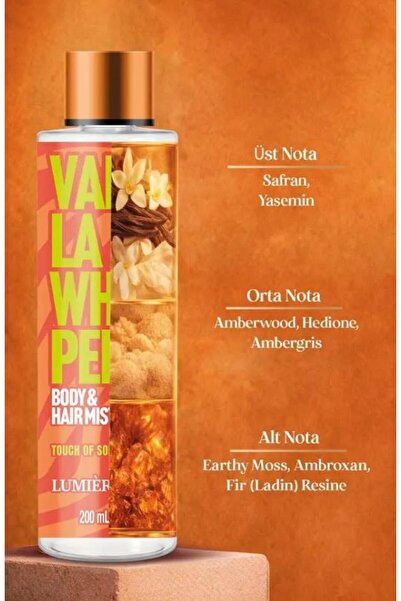 LUMIÈRE Selin Lumiere Vanilla Whisper Saç ve Vücut Spreyi 200 ml