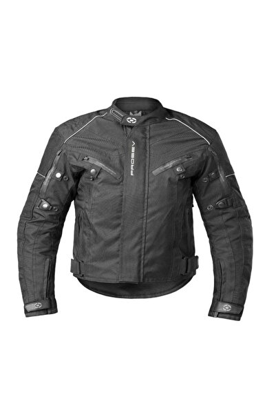 MOTOANL Motorcycle Kids Coat 4 Seasons Maxdura Fabric Kids Biker Coat Black
