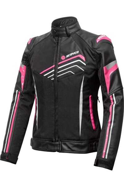 ebakbak Motorcycle Coat 4 Seasons Maxdura 600-D Durable Fabric And Leather Wo...