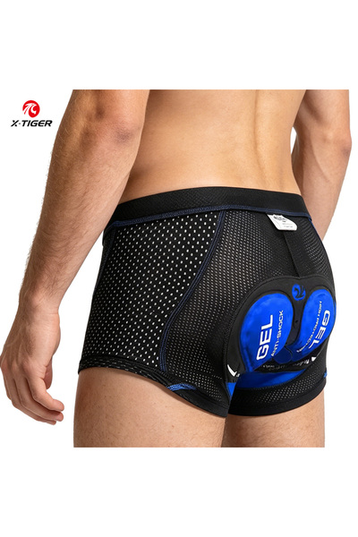 Choice11 XL XM-DNK-16804L X-TIGER Men's Cycling Underwear with 5D Gel Cushion...