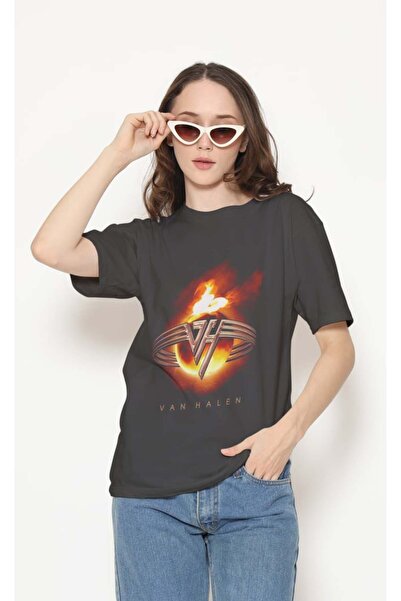 buzagi tasarım ürünleri Van Halen Regular Unisex T-Shirt