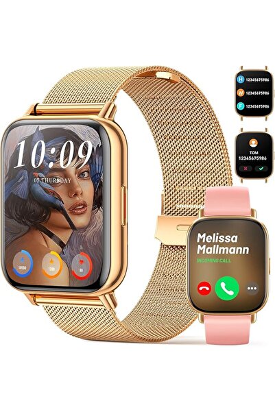 Smart Vibe Ceas inteligent DT WATCH XII, ecran mereu activ, 1,9", touch asist...